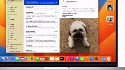 In Mail auf deinem Mac eine E-Mail zurückrufen