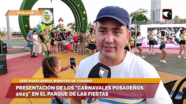 Presentación de los Carnavales Posadeños 2023 en el Parque de las Fiestas