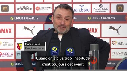 21e j. - Haise : "Quand on a plus trop l'habitude de perdre..."