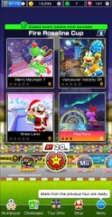 Mario Kart Tour: Holiday Tour: Fire Rosalina Cup