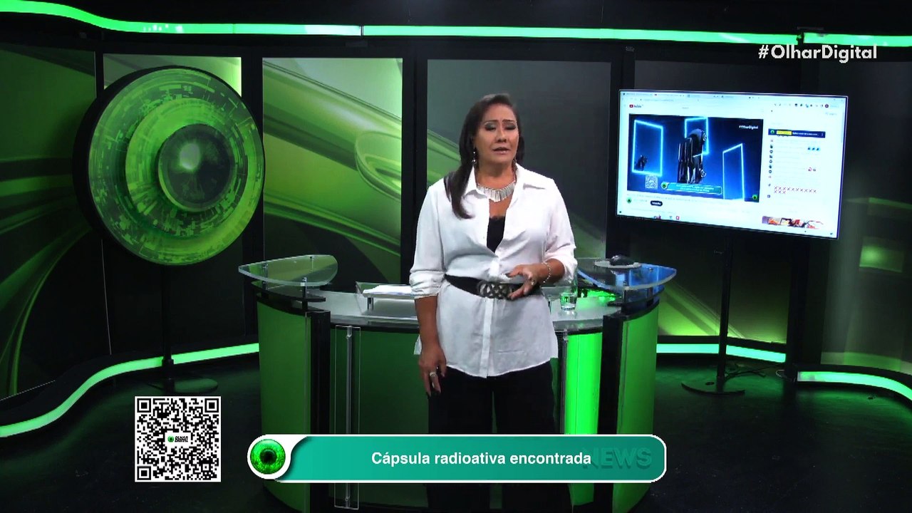 Cápsula radioativa encontrada