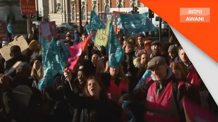 UK Mogok | 500,000 guru, penjawat awam sertai 'Walkout Wednesday'