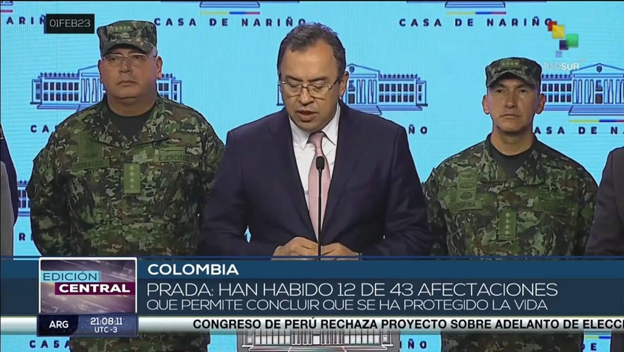 Pdte. Gustavo Petro efectuó balance del cese al fuego bilateral en los primeros 30 días del año
