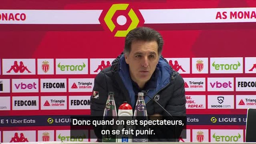 AS Monaco - AJ Auxerre : Christophe Pélissier regrette la passivité de l'AJA en première période