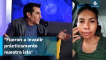 Activista dice que Adrián Uribe y Consuelo Duval mienten; producción debería dinero a lancheros