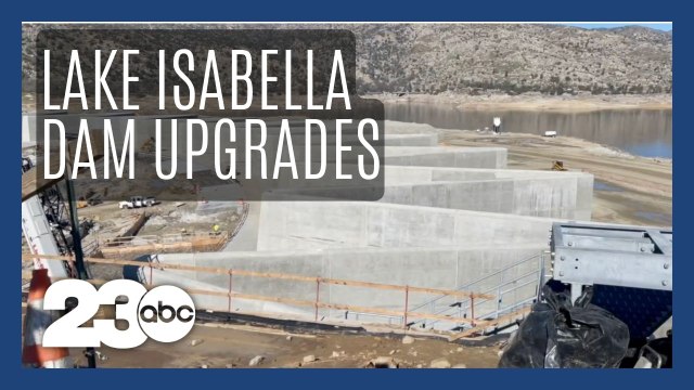 Upgrades are proceeding as planned for the Lake Isabella Dam