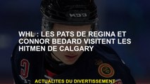 WHL: Les Pats de Regina et Connor Bedard visitent les tueurs à gages de Calgary