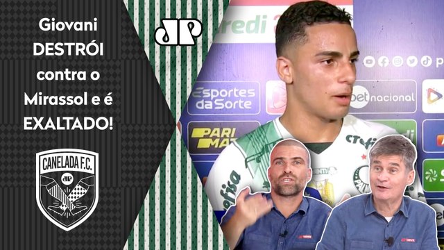 É EXCEPCIONAL! O Palmeiras MOSTROU que TEM MAIS UM JOVEM que... Giovani DESTRÓI contra Mirassol