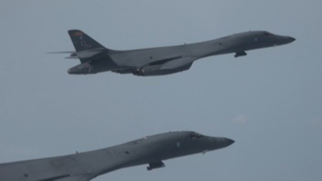 Seúl y Washington realizan ejercicios aéreos conjuntos con bombardero B-1