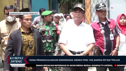Dana Penanggulangan Kemiskinan, Menko PMK: Tak Sampai Rp 500 Triliun