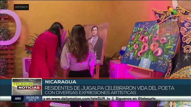 Nicaragua realiza diversas actividades en homenaje al 156 aniversario del natalicio del poeta Rubén Darío