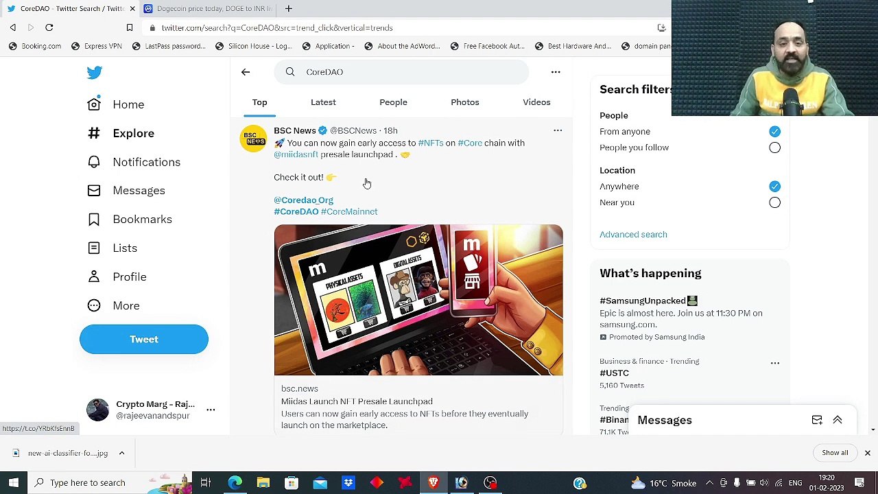 Satoshi Core DAO Airdrop Announcement Latest Updates 2023 _ Crypto News today _ Rajeev Anand(720P_HD)_1