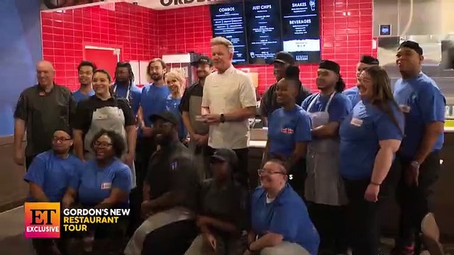 Gordon Ramsay's Fish & Chips- Inside the Chef's New Times Square Restaurant (Exclusive)