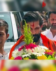 अमित ठाकरे जेव्हा अंबाबाई-जोतिबा दर्शन अन्  पन्हाळगड पाहणी करतात...