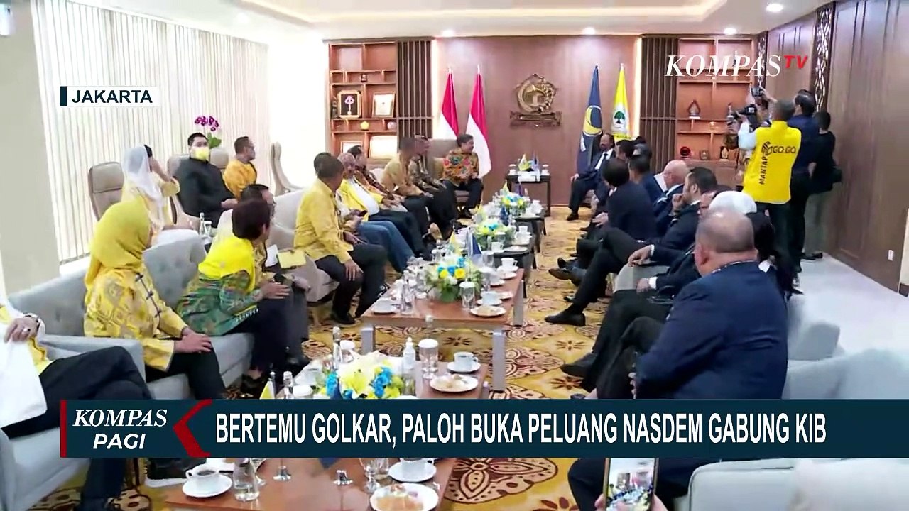 Bertemu Golkar, Surya Paloh Buka Peluang Nasdem Gabung KIB!
