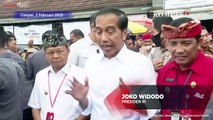 Kunker Hari Kedua, Jokowi Kunjungi Pasar Baturiti Cek Harga Beras dan Perekonomian