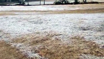 हिल स्टेशन पचमढ़ी में जमी बर्फ, रात का पारा गिरकर 2 डिग्री पर आया