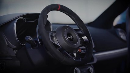 Die neue Alpine A110 R - Interieur mit Racing-Elementen