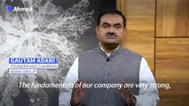 Adani says fundamentals of Indian firm 'strong' despite share collapse