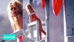 Pamela Anderson Pays Homage To 'Baywatch' With Bright Red Gown(1)