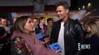 Tom Brady STAR-STRUCK Meeting the 80 For Brady Cast _ E! News