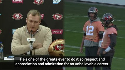 Télécharger la video: 49ers' Lynch pays tribute to 'mind-blowing' Brady