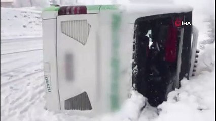 Yine bir yolcu otobüsü kabusu! Çok sayıda yaralı var