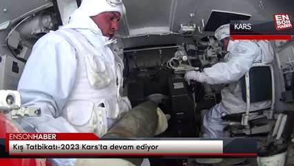 Kış Tatbikatı-2023 Kars'ta devam ediyor