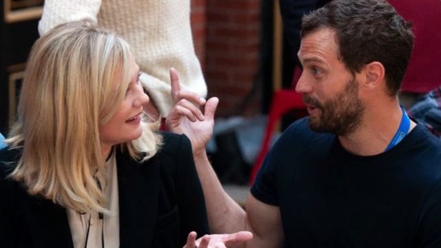 Amelia Warner and Jamie Dornan clash_ NO delay on 'Fifty Shades' return