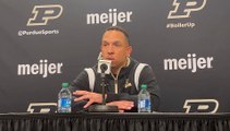 Purdue football coach Ryan Walters 2023 National Signing Day