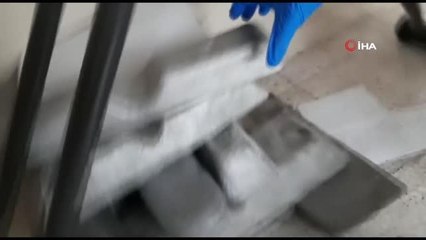 Piyasa değeri 2 milyon lira olan 78 kilo kaçak zirkonyum elementi ele geçirildi