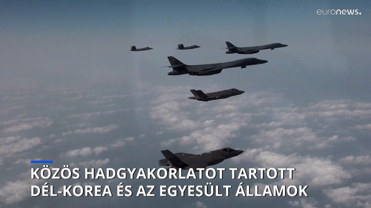 Közös hadgyakorlatot tartott Dél-Korea és az Egyesült Államok
