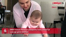 SMA hastası Pera'nın pasaportu hazır, Dubai'ye uçacağı günü bekliyor