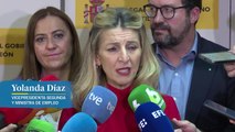 Yolanda Díaz advierte a Mañueco que si no cumple con 