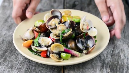 KEPAH GORENG MENTEGA BAWANG PUTIH