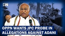 WATCH: Opposition Demands JPC Probe In Hindenberg Research Report Allegations Against Adani Group