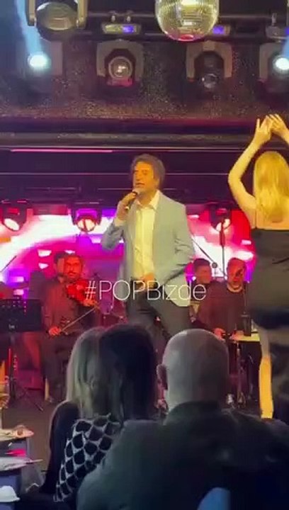 Gala gecesine damga vuran görüntüler: Mahsun Kırmızıgül söyledi, Hande Sarıoğlu kalça dansı yaptı!