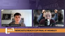 Newcastle United reach cup final at Wembley