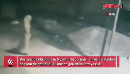 Cani anne kızını böyle ölüme götürdü! Boş arazide kan donduran görüntü