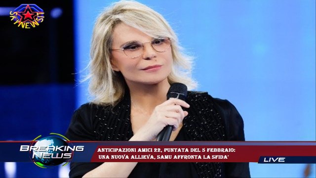 Anticipazioni Amici 22, puntata del 5 febbraio: una nuova allieva, Samu affronta la sfida'