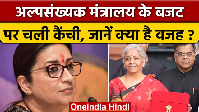 Union Budget 2023: Nirmala Sitharaman ने अल्पसंख्यक मंत्रालय के बजट में की कटौती | वनइंडिया हिंदी