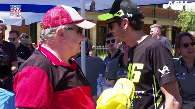 Valentino Rossi, Craig Lowndes talk 12 Hour | February 2, 2023 | Western Advocate