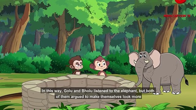 Intelligent Monkey _ English Moral Story _ MahacartoonTv English _ English  Cartoon _ English Story(360P) - video Dailymotion
