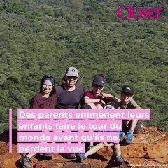 Des parents emmènent leurs enfants faire le tour du monde avant qu'ils ne perdent la vue