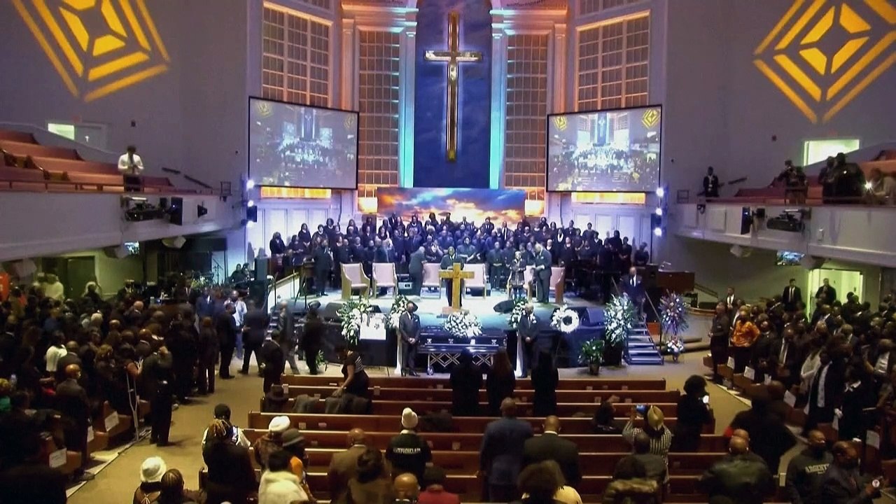 Trauerfeier für Tyre Nichols: Tränen und Rufe nach Gerechtigkeit