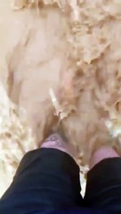 Chuva causa alagamento em  ruas de Corupá