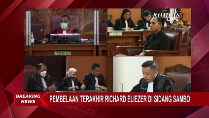 Bacakan Duplik, Kuasa Hukum Richard Eliezer: Sebagai Saksi Pelaku, Harusnya Mendapat Perlindungan