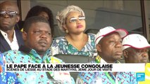 Le pape François face à la jeunesse congolaise au 3ème jour de sa visite