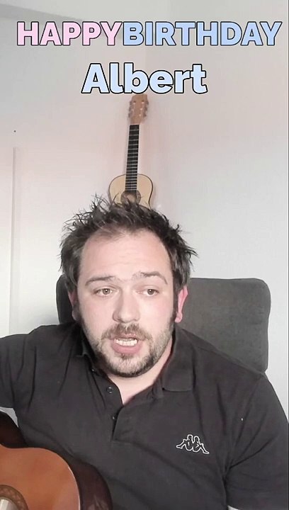 Happy Birthday, Albert! Geburtstagsgrüße an Albert