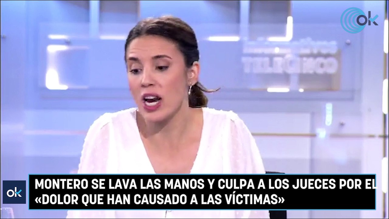 Montero se lava las manos y culpa a los jueces por el «dolor que han causado a las víctimas»
